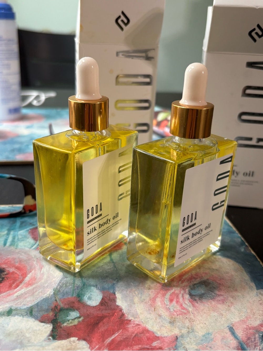 Bundle of 2 GODA Silk Body Oil